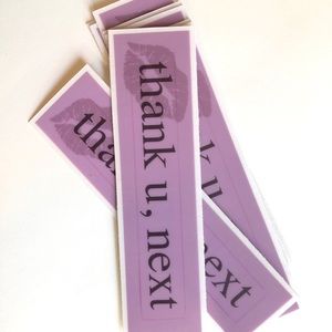 ariana grande thank u next sticker